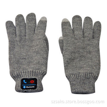 New Bluetooth 3.0 Winter Knitted Glove with Handsfree Call